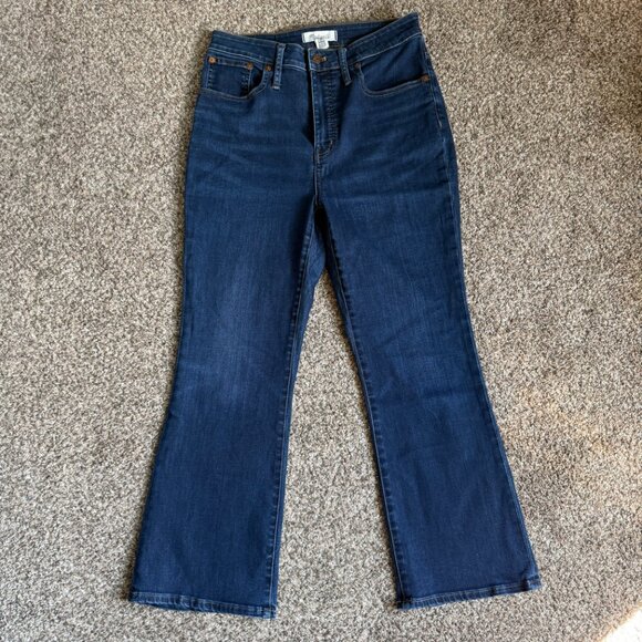 Madewell Curvy Cali Demi-Boot Jeans, Size 29/8, Medium Wash - Picture 6 of 16